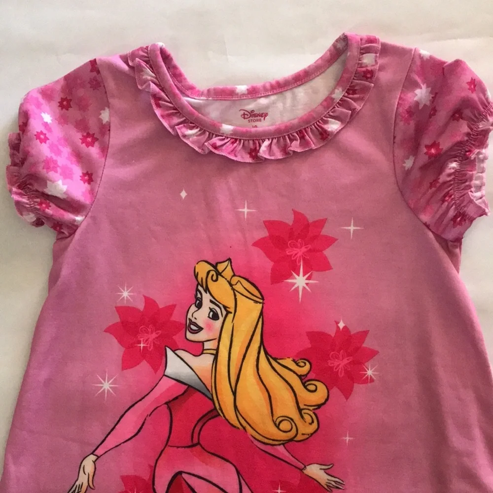 Disney Princess Nightgowns - Pink and Purple Size 10 - Picture 4 of 16
